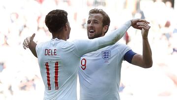 Dele Alli y Harry Kane, jugadores de Inglaterra. 