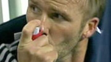 Beckham sufre un tipo de asma leve que le obliga a utilizar inhalador (Captura ESPN)