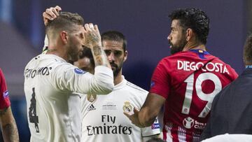 15/08/18  PARTIDO SUPERCOPA DE EUROPA EN TALLIN 2018
 REAL MADRID - ATLETICO DE MADRID 
 SERGIO RAMOS DIEGO COSTA 