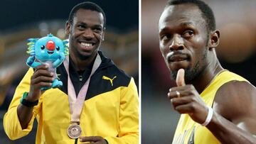 Bolt dice "?me retir¨¦ pronto?" y Blake se esconde avergonzado