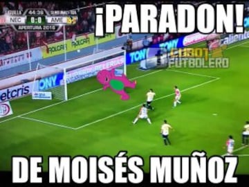 Necaxa y América empataron y desataron el enojo de los memes