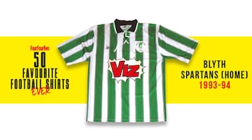 Las 50 playeras favoritas de la historia según FourFourTwo