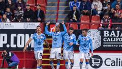 Jose Zuniga celebrates his goal 0-1 of Queretaro during the game Tijuana vs Queretaro, corresponding to Round 14 of the Torneo Clausura 2023 of the Liga BBVA MX, at Caliente Stadium, on April 07, 2023.

<br><br>

Jose Zuniga celebra su gol 0-1 de Queretaro durante el partido Tijuana vs Queretaro, Correspondiente a la Jornada 14 del Torneo Clausura 2023 de la Liga BBVA MX, en el Estadio Caliente, el 07 de Abril de 2023.