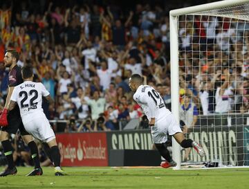 Rodrigo empató el partido. 1-1.