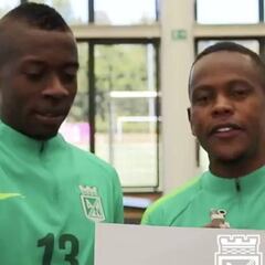 El divertido saludo de Nacional al Eintracht Frankfurt en alemán