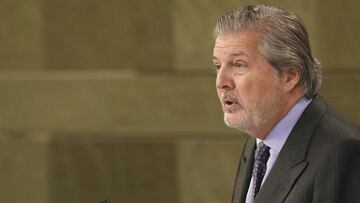 Íñigo Méndez de Vigo durante la rueda de prensa posterior al Consejo de Ministros