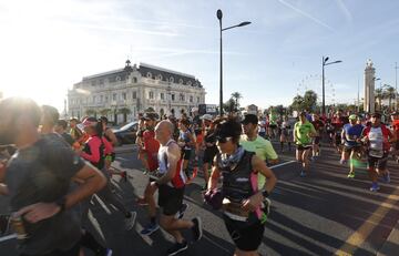 Participantes de la maratón de Valencia Trinidad Alfonso EDP.