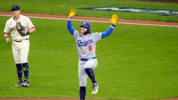 The Puerto Rican utility player is set to make Dodgers history. He is also hoping to win his third World Series ring.