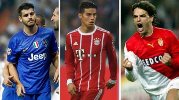 Morata, James y Morientes.