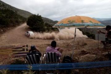 Las mejores imágenes de la cita griega del Mundial de rallyes