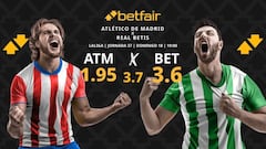 Atlético de Madrid vs. Real Betis: horario, dónde ver, pronósticos y clasificación