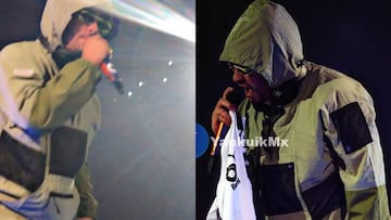 Bad Bunny da concierto en Monterrey y saca jersey de Rayados