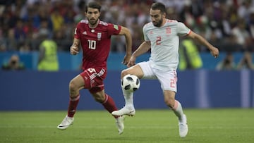 Spain's Carvajal slams Iran antics: "I don't think that's football"