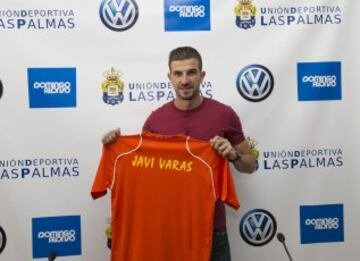 Javi Varas es el nuevo portero de Las Palmas.