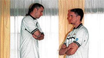 <b>A LA MISMA ALTURA.</B> Raúl López se medirá, por fin, a Gasol en la NBA.