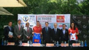 Foto de familia en la presentaci&oacute;n de los Internacionales de Madrid.