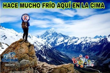 El invicto de Cruz Azul en los memes que circulan en la red