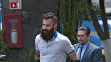 Mar Crosas en su recuperación con Cruz AZul