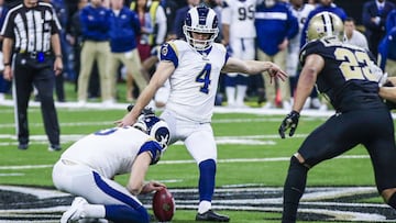 Con el field goal de 57 yardas que puso a Los Angeles en el Super Bowl LIII, el kicker de la organización ha conseguido una marca en postemporada.