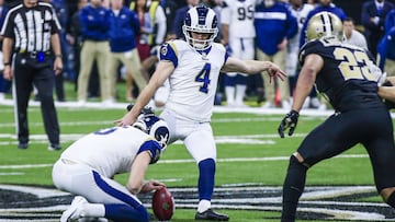 Con el field goal de 57 yardas que puso a Los Angeles en el Super Bowl LIII, el kicker de la organizaci&oacute;n ha conseguido una marca en postemporada.