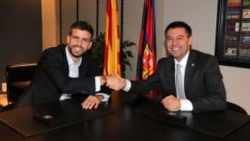 Gerard Piqué hasta 2019: "Volveremos a estar arriba"