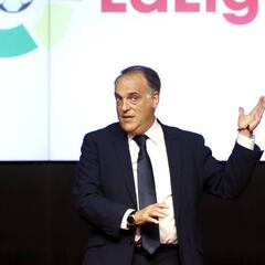 Tebas: "Villar no va a ser presidente de la UEFA"