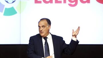 Tebas: "Villar no va a ser presidente de la UEFA"