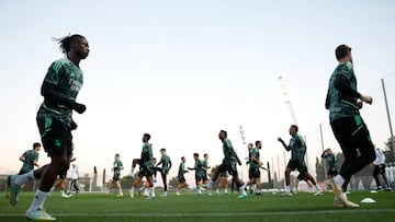 MADRID, SPAIN - NOVEMBER 01: Real Madrid squad are training at Valdebebas training ground on November 01, 2022 in Madrid, Spain. (Photo by Helios de la Rubia/Real Madrid via Getty Images)