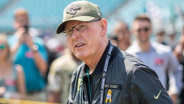 Coughlin lleg&oacute; a Jacksonville en 2017 y tras una campa&ntilde;a de ensue&ntilde;o, Jaguars comenz&oacute; a perder fuerza hasta regresar al s&oacute;tano de la AFC Sur.