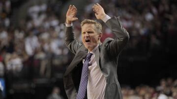 Steve Kerr, entrenador de Golden State Warriors.