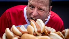 Who is Joey Chestnut and why couldn’t he participate in Nathan’s 4th of July hot dog eating competition in 2024?