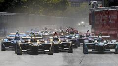 Fórmula E avanza en desmontaje del circuito en Santiago