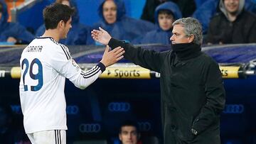 Morata y Mourinho