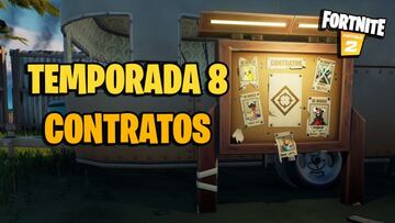 Contratos en Fortnite Temporada 8: qu&eacute; son, y d&oacute;nde encontrarlos