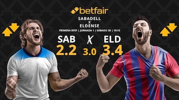 CE Sabadell vs. CD Eldense: horario, dónde ver, pronósticos y estadísticas