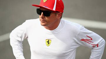 Kimi Raikkonen, piloto de Ferrari