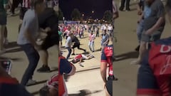 Vídeo: Aficionados de Chivas se agarran a golpes tras quedar eliminados de la Leagues Cup