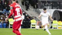 Marco Asensio marc&oacute; ante el Granada el &uacute;nico gol del partido en el minuto 75.