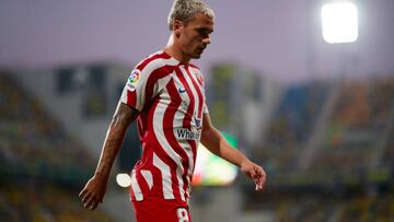 Griezmann, en el Cádiz-Atlético.