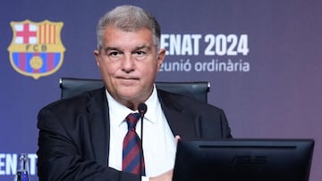 Joan Laporta, presidente del Barcelona.