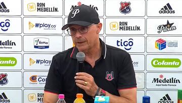 Alfredo Arias, DT de Medellín, palpitó la final de Liga BetPlay contra Junior.