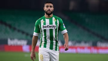 Fekir, en la Copa del Rey.