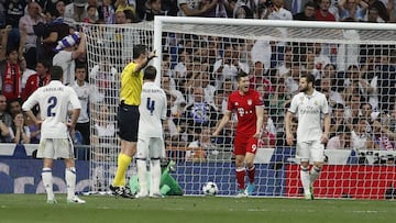 El autogol de Sergio Ramos estuvo precedido de un fuera de juego de Ribery.