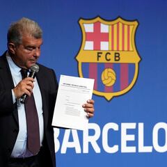 Joan Laporta press conference: What did the Barcelona president say about the Negreira refereeing scandal?