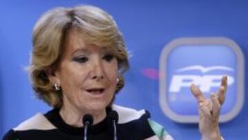 Esperanza Aguirre.