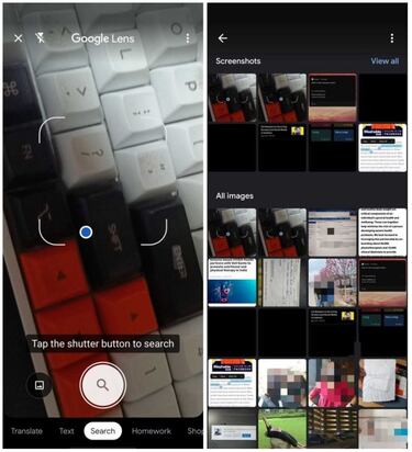 Google Lens mejora el acceso a tu galería para reconocer imágenes