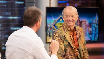 Bill Murray habla de Madrid en ‘El Hormiguero’, aunque muchos se indignarán con su opinión: “Van muy tranquilos”