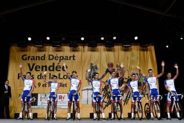 Equipo de Groupama-FDJ.