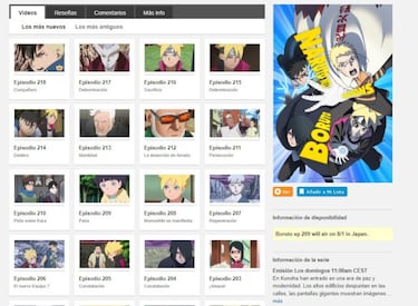 Boruto: Naruto Next Generations, capítulo 219 ya disponible, cómo ver online