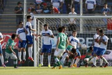 Universidad Católica superó a Audax Italiano en la 12a fecha del Apertura.